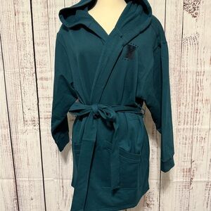 Savage X‎ Fenty Teal Hooded Robe